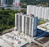 Ход строительства дома 10 в ЖК Радуга Сибири -