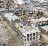 Ход строительства дома 13 (ГП-4) в Микрорайон Чемпионский -