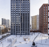 Ход строительства дома 1 в ЖК Атлас Ауро -