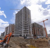 Ход строительства дома 20 в ЖК Курчатов -