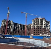 Ход строительства дома № 1 в ЖК RiverDonPark (РиверДонПарк) -