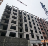 Ход строительства дома позиция 6 в ЖК Ленинградский квартал -