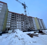 Ход строительства дома литера 1 в ЖК Атмосфера -