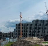 Ход строительства дома 75 в ЖК Радужные дворы -
