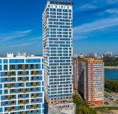 Ход строительства дома 1 в ЖК Горская Лагуна -