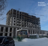 Ход строительства дома 1 в ЖД По ул. Ахметшина -