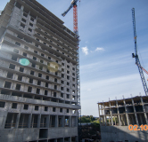 Ход строительства дома 10/1, 2 этап в ЖК Парад Планет -