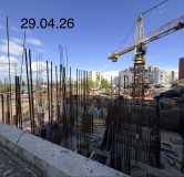 Ход строительства дома 3 в ЖК Грани -