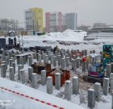 Ход строительства дома 5, секция 3.1, 3.2 в ЖК Красное Яблоко -