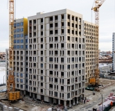 Ход строительства дома Экологичный (ГП-19) в Микрорайон Домашний -