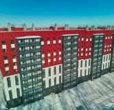 Ход строительства дома 49а в ЖК Вишневая Горка -