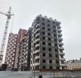 Ход строительства дома 5, 1 этап (ГП-20) в Микрорайон Комсомольский -