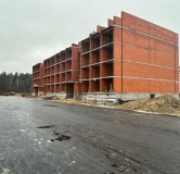 Ход строительства дома 1, секции 3,4 в ЖК Новая Ривьер -