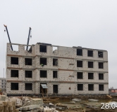 Ход строительства дома № 25, корпус 2 (ГП-6) в ЖК Крылья -
