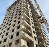 Ход строительства дома 7.5 в ЖК Паруса -