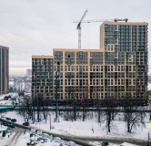 Ход строительства дома 96 в ЖК Живи! в Рыбацком -