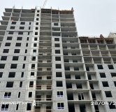 Ход строительства дома 19.2 в ЖК А Плюс -