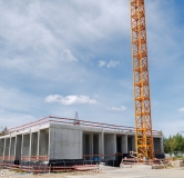 Ход строительства дома 8 в ЖК Зеленый Остров -