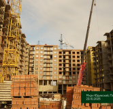 Ход строительства дома № 1.3 в ЖК Плодово-Ягодный -