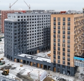 Ход строительства дома Художественный (ГП-17) в Микрорайон Домашний -