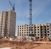 Ход строительства дома 1.3.1, секция Г в ЖК Новая Дема -