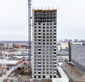 Ход строительства дома № 117, корпус 13 (4Б) в ЖК Фатера -