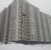 Ход строительства дома 30 в ЖК Левобережный -