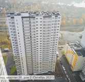 Ход строительства дома 15, корпус 326.1 в ЖК Цветной Город -