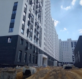 Ход строительства дома 4 в ЖК Лугометрия -