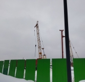 Ход строительства дома 63 в ЖК Лугометрия -