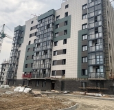 Ход строительства дома 1 в ЖК Эдельвейс -