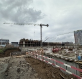 Ход строительства дома 2.1 в ЖК Самолет -