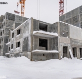 Ход строительства дома 13, корпус 2 в ЖК Видный -