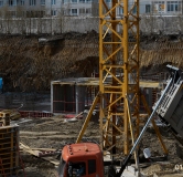 Ход строительства дома 1 в ЖК Алиса -