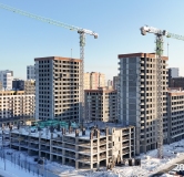 Ход строительства дома № 1, корпус 1 (ГП-5.2) в ЖК Уездные кварталы -