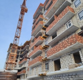 Ход строительства дома 114 в ЖК Триумф Квартал II -