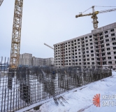 Ход строительства дома 2 этап, Корпус D в ЖК Квартал Заречье -