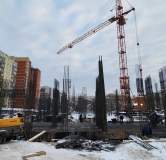 Ход строительства дома 24 в ЖК Дом Учителя на Парковом -