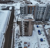 Ход строительства дома № 1 в ЖК Кедр -