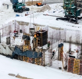 Ход строительства дома 4 в ЖК Окская Стрелка -