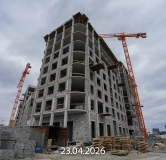 Ход строительства дома 4 к1, ГП-13 (2 этап) в ЖК Айвазовский (Айвазовский City) -