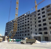 Ход строительства дома 1, 1 этап в ЖК Чаадаев -