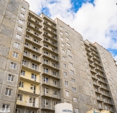 Ход строительства дома 2 в ЖК Медовый -