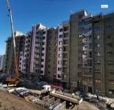 Ход строительства дома 6, секция 6.1, 6.2, 6.3 в ЖК Botaniсa -