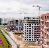Ход строительства дома 35, корпус 1 в ЖК Новое Колпино -