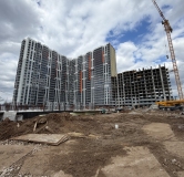 Ход строительства дома 309а, корпус 1 (секция 5, 5 этап) в ЖК Мир -