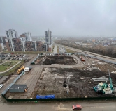 Ход строительства дома 12.1 в ЖК Притяжение -