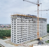 Ход строительства дома 10 (ГП-1) в ЖК Меридиан Слобода -