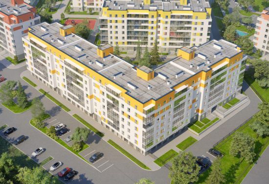 Дом 1 в ЖК Апрель