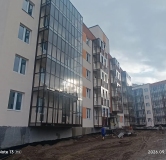 Ход строительства дома № 6 в ЖК Сибирский двор -